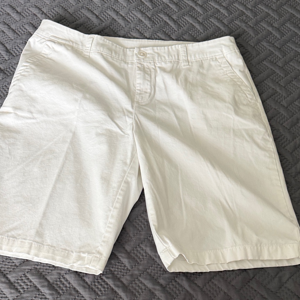 Liz Claiborne White Casual Shorts